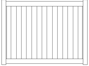 privacy solid vinyl fence near me 