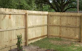 Wood Fencing installation in Allentown, PA