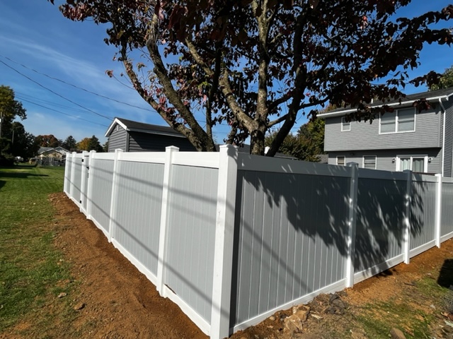 Vinyl Fence Installation in East Bangor, PA